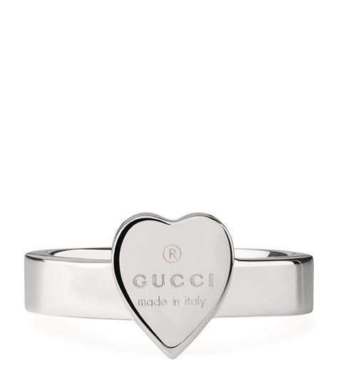 gucci heart ring cheap|gucci heart bracelet with trademark.